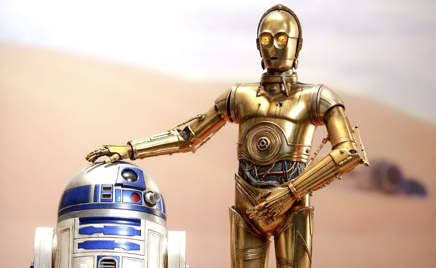 R2-D2 and C3PO