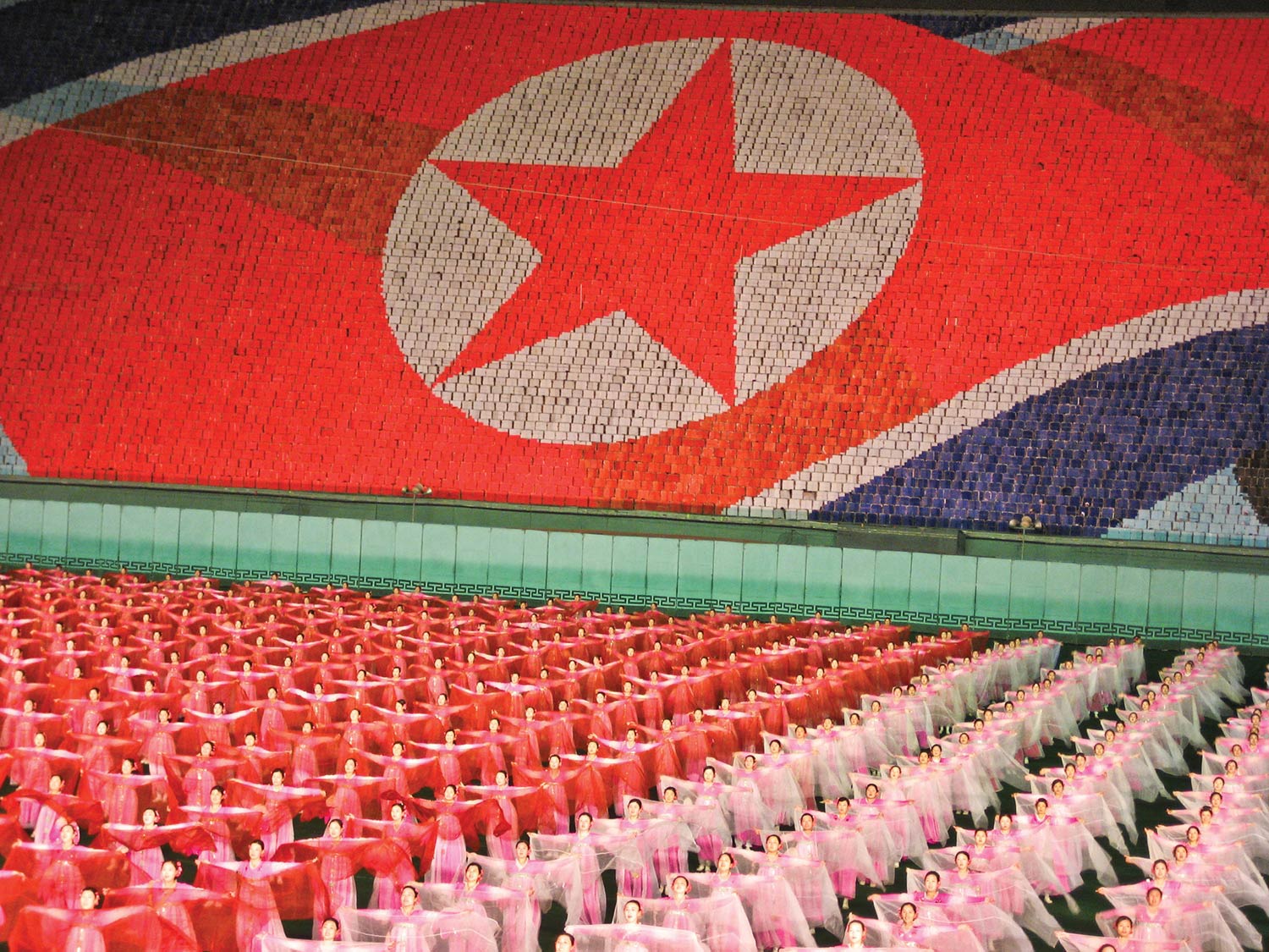 North Korean children's performance