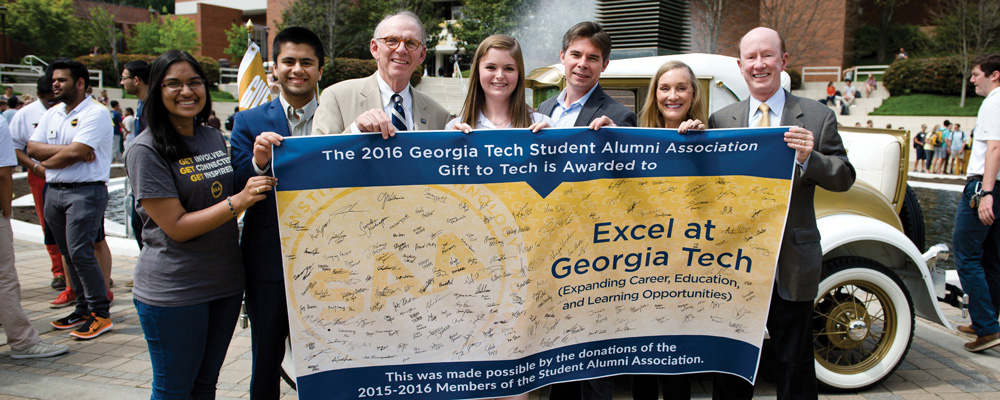 The 2016 Gift to Tech will benefit the Excel Program.