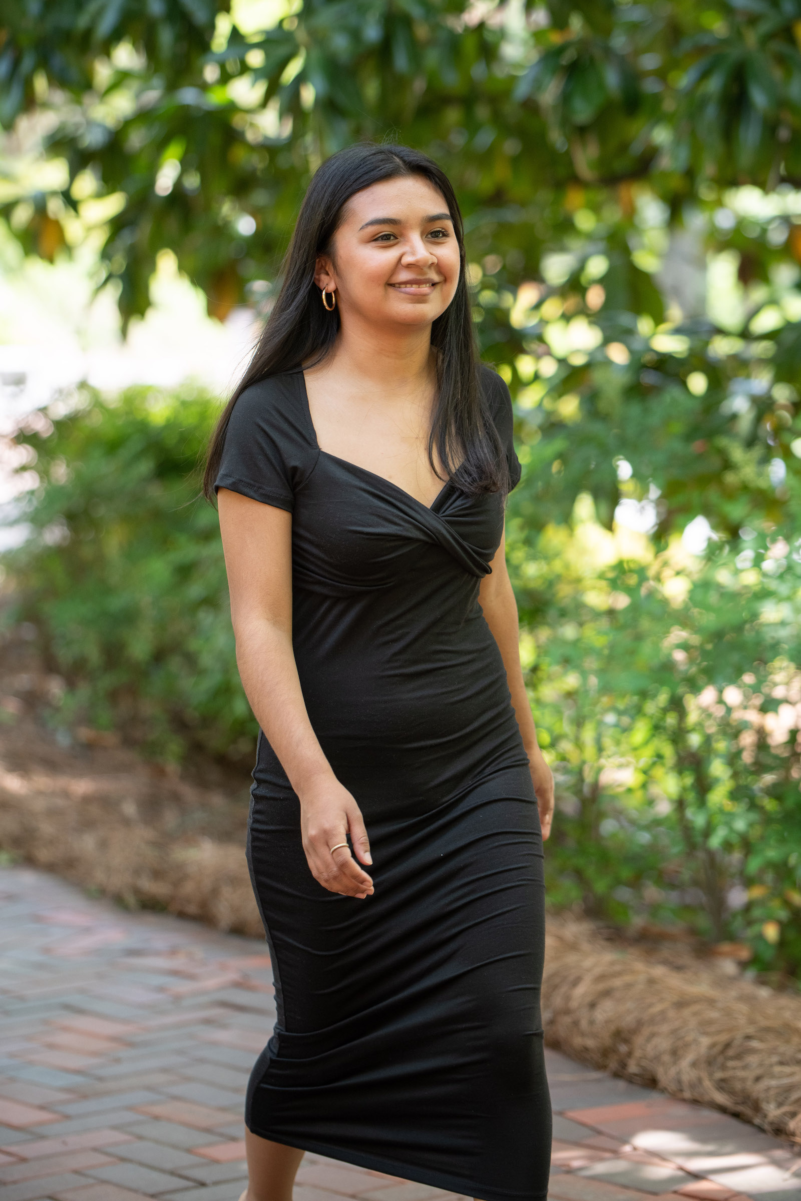 Frida Carrera's internship experience is in marketing, and she plans to work in that field. (Photo by Rob Felt)