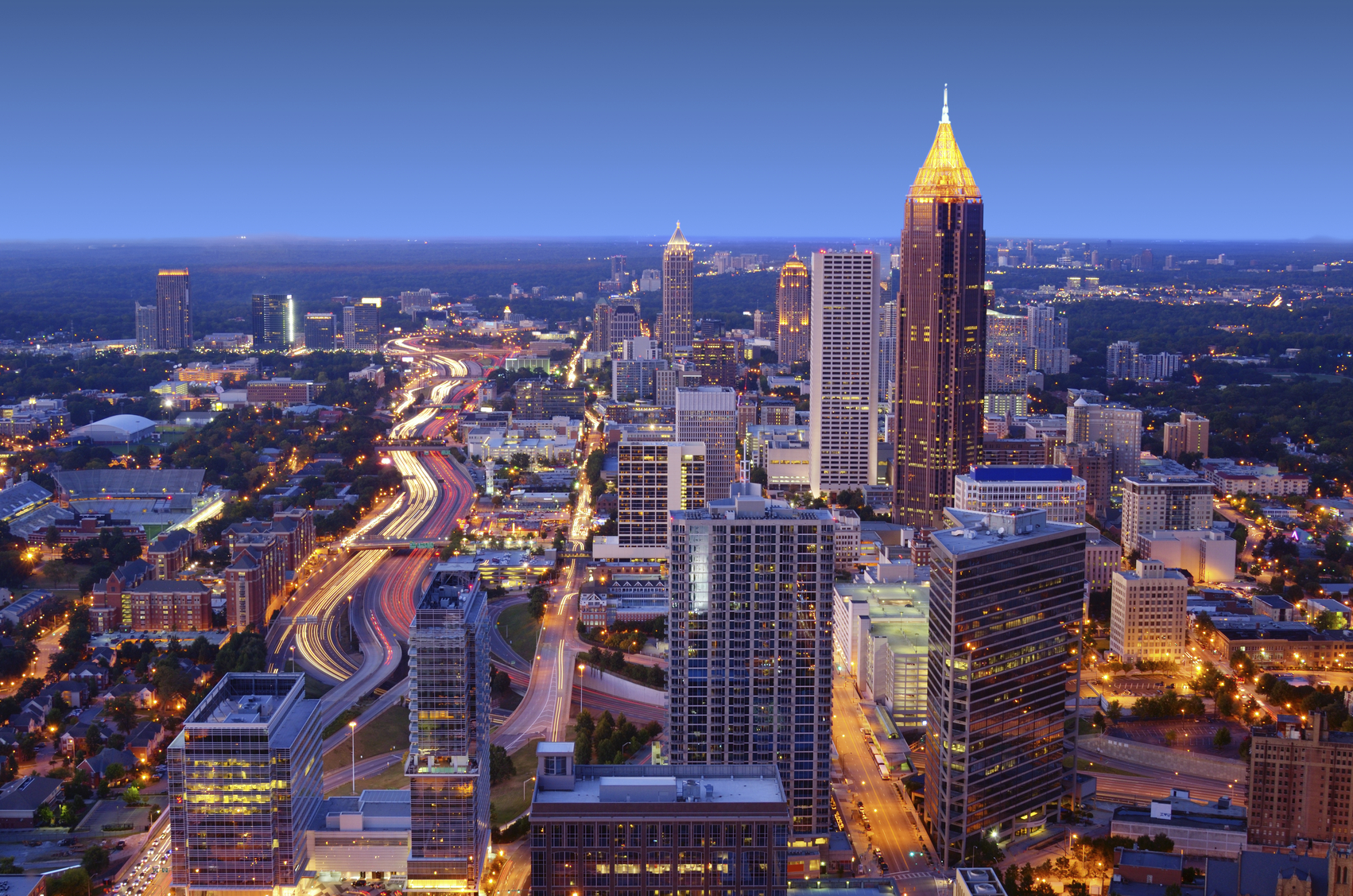 Midtown Atlanta ones selected as one of five communities across America by the American Planning Association as being one of the country's great neighborhoods.