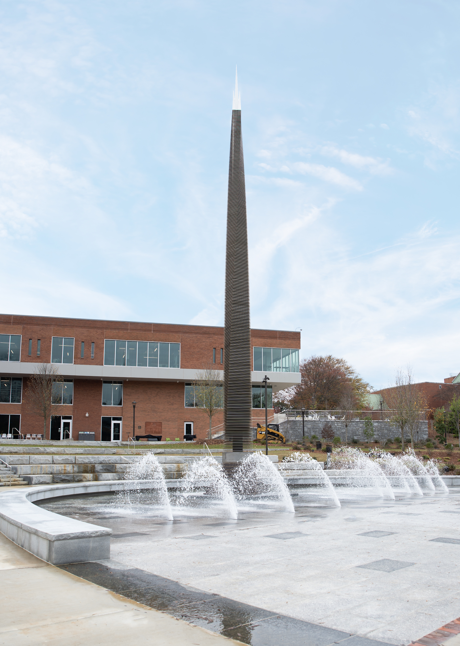 Kesssler Campanile with new fountain
