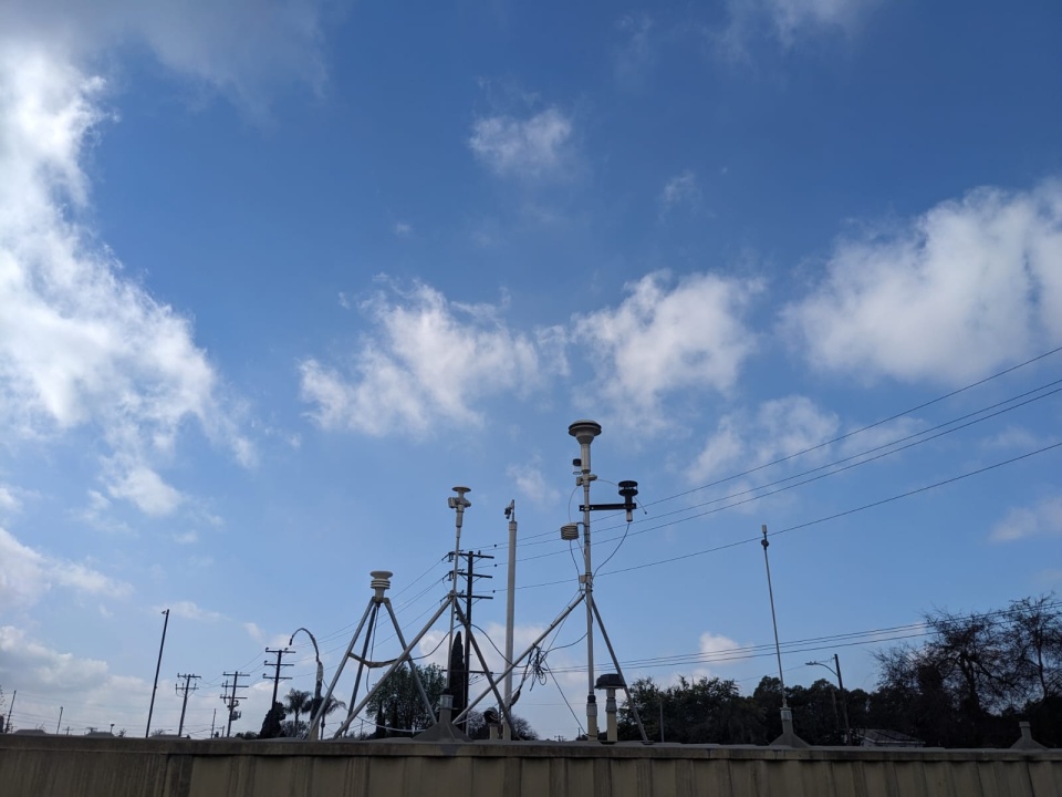 Investigators used measurements recorded hourly at the ASCENT monitoring site in Pico Rivera, approximately 14 miles south of the Eaton Canyon fire, to assess atmospheric lead during the Eaton Canyon and Palisades fires. 