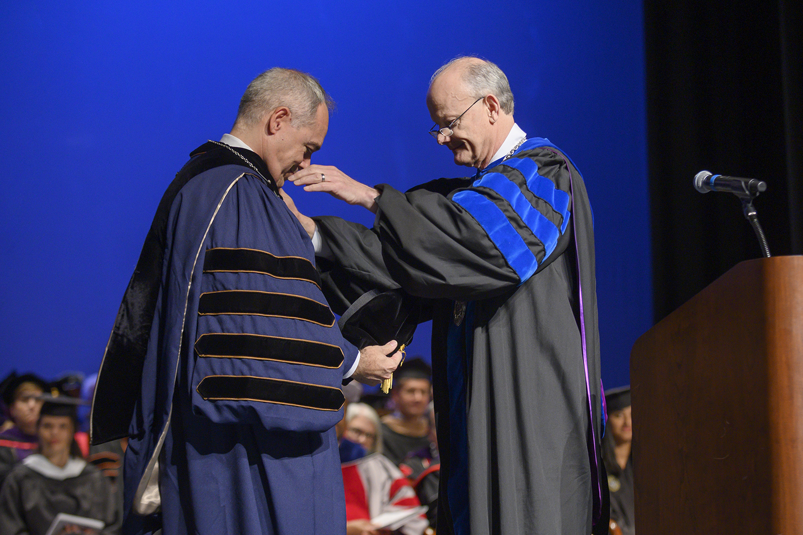 chancellor wrigley does official investiture