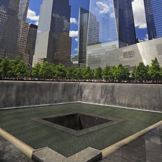The 911 Memorial.