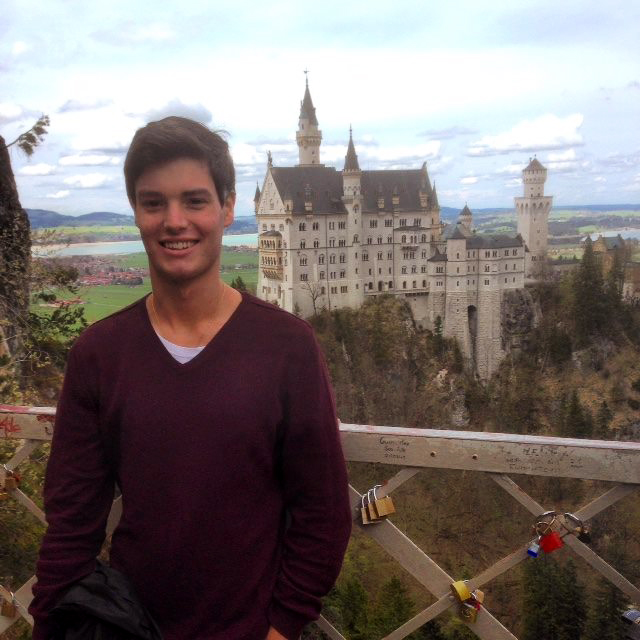 Daniel Cicchinelli at Neuschwanstein Castle