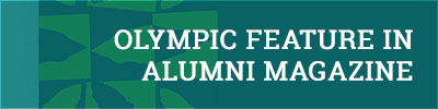 text - Olympic Feature in Alumni Magazine - click to view
