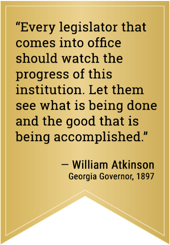 quote - Every legislator that comes into office should watch the progress of this institution. Let them see what is being done and the good that is being accomplished.