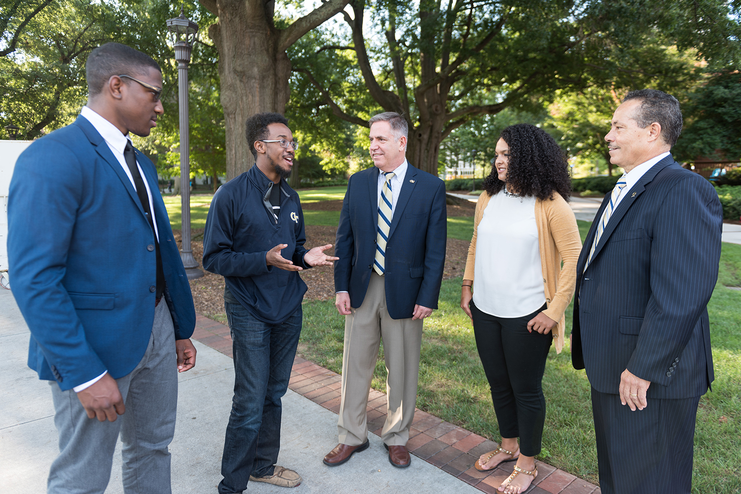 Co-chaired by Institute Diversity Vice President Archie Ervin and Student Life Vice President and Dean of Students John Stein, the Black Student Experience Task Force comprised 13 student, faculty, and staff members, including Morgan Foreman, Henderson Johnson II, and Nelson Raphael (shown)