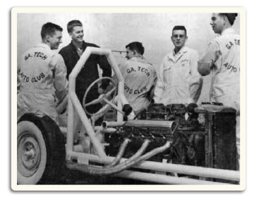1954 GT auto club and their dragster