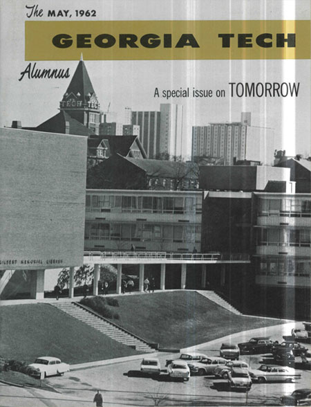 Cover of the May 1962 Georgia Tech Alumnus magazine