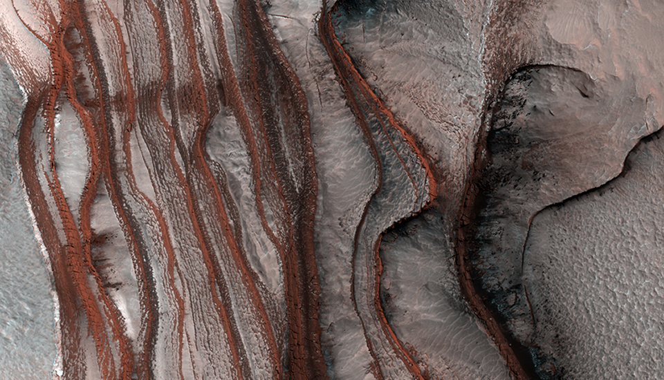 photo - closeup of surface of Mars