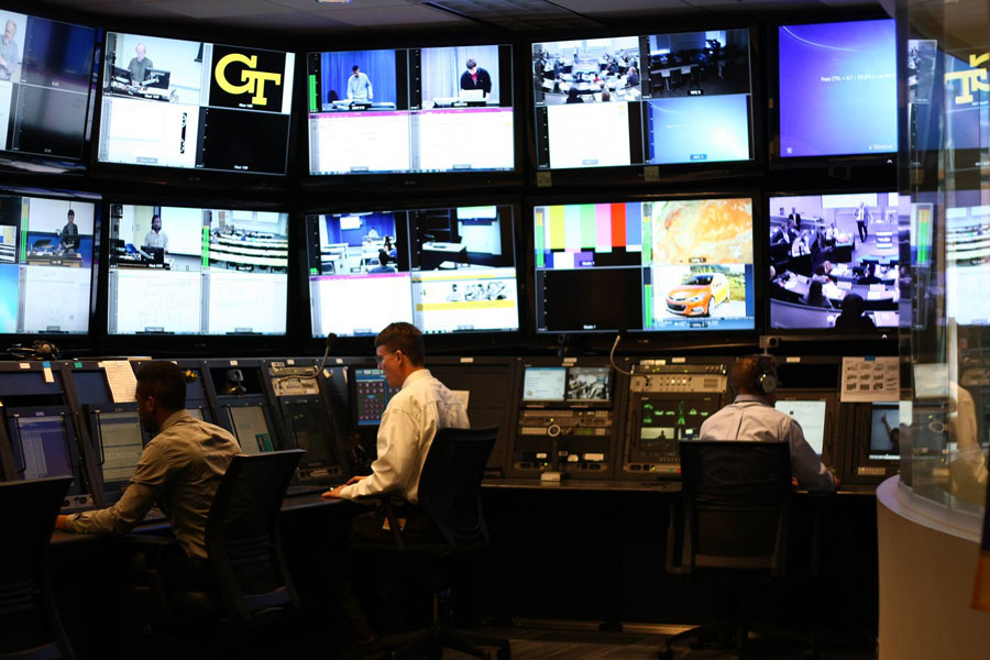 The GTPE control room