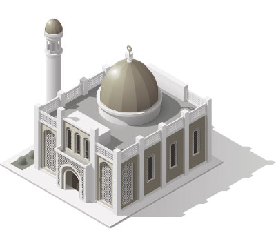 illustration - mosque