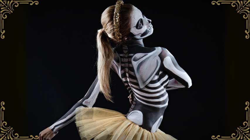 photo - skeleton dancer