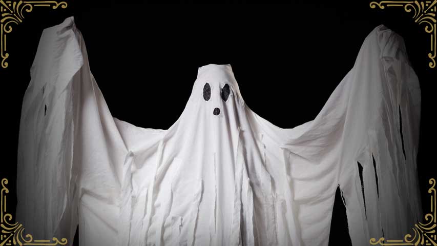 photo - ghost under sheet
