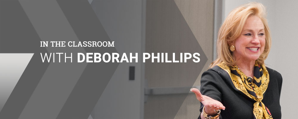 In the Classroom with Deborah Phillips