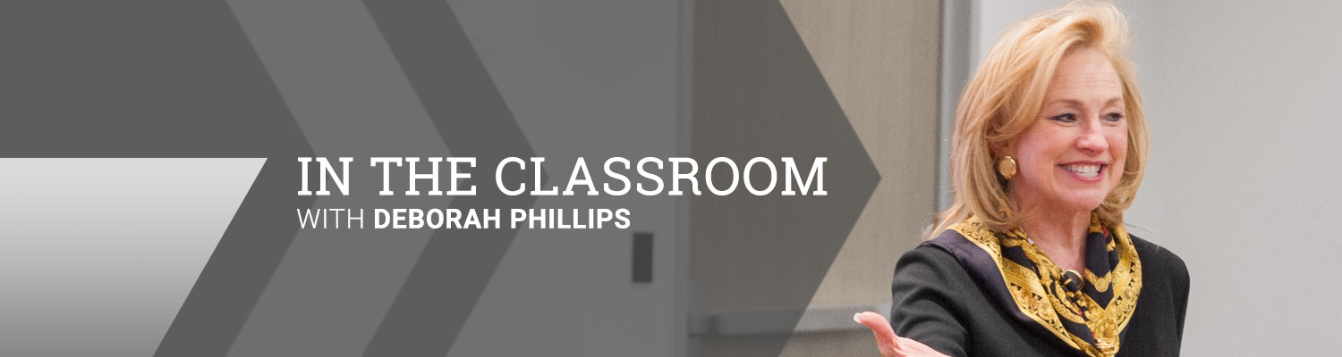 In the Classroom with Deborah Phillips