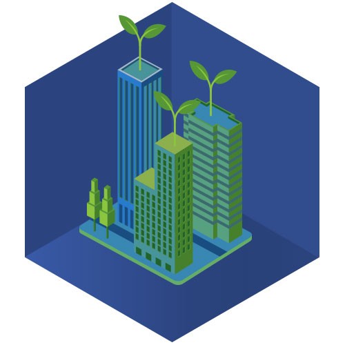 icon - city skyscrapers
