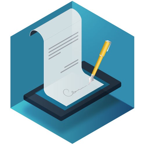 icon - paper and pen
