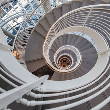Coda spiral staircase