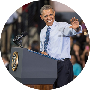 President Barack Obama Visits Campus