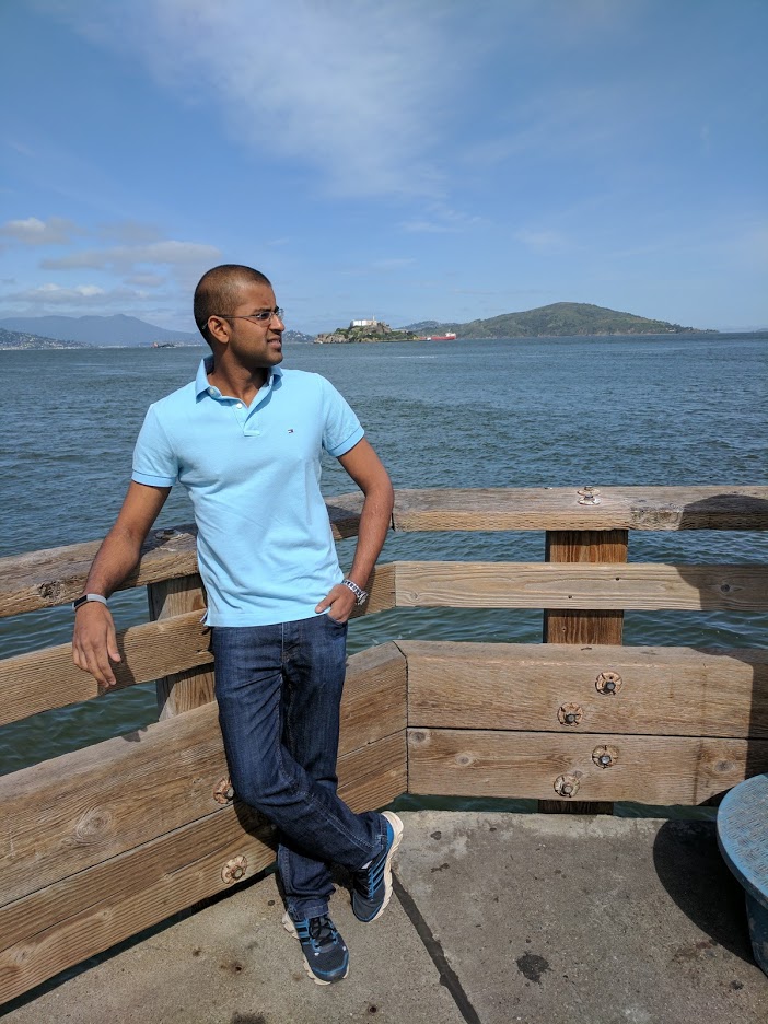 Theesh Mohan at Pier 39