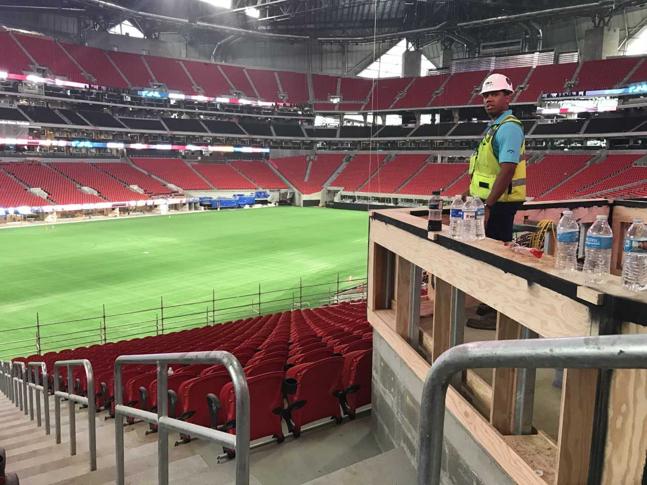 How Mercedes-Benz Stadium was designed for soccer, too