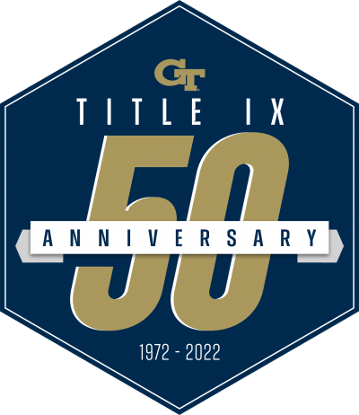 Title IX anniversary logo
