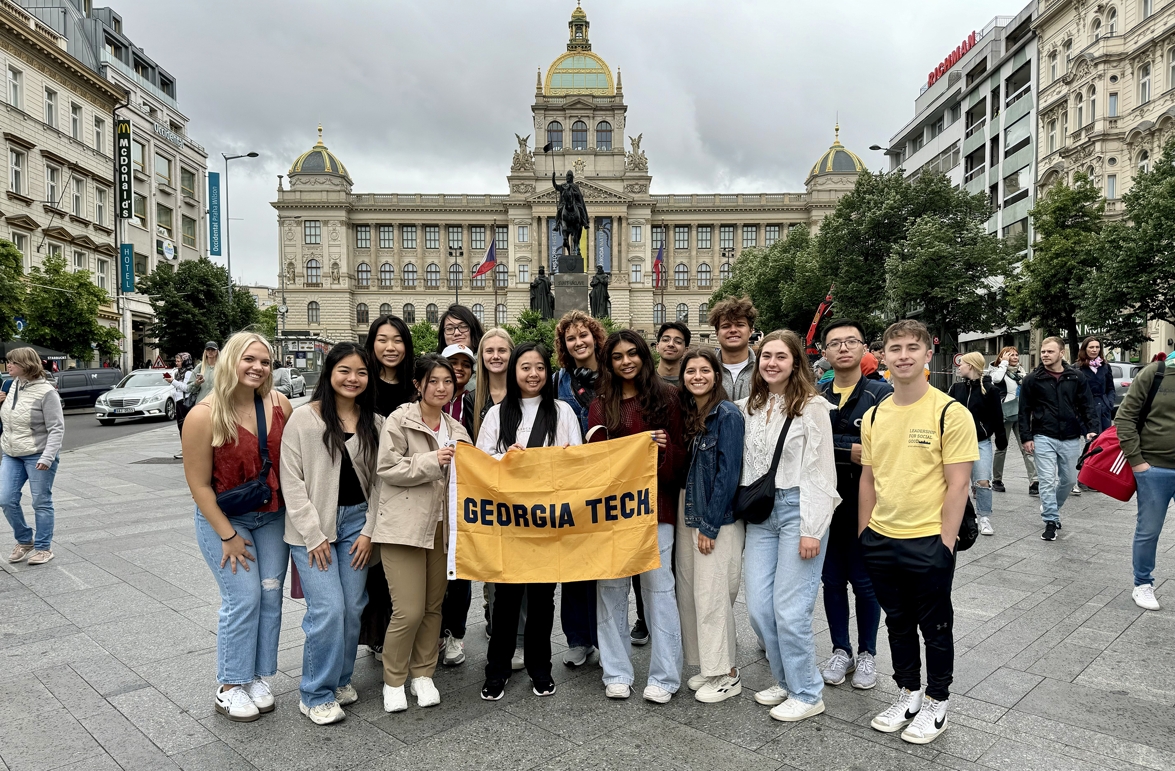 students in prague