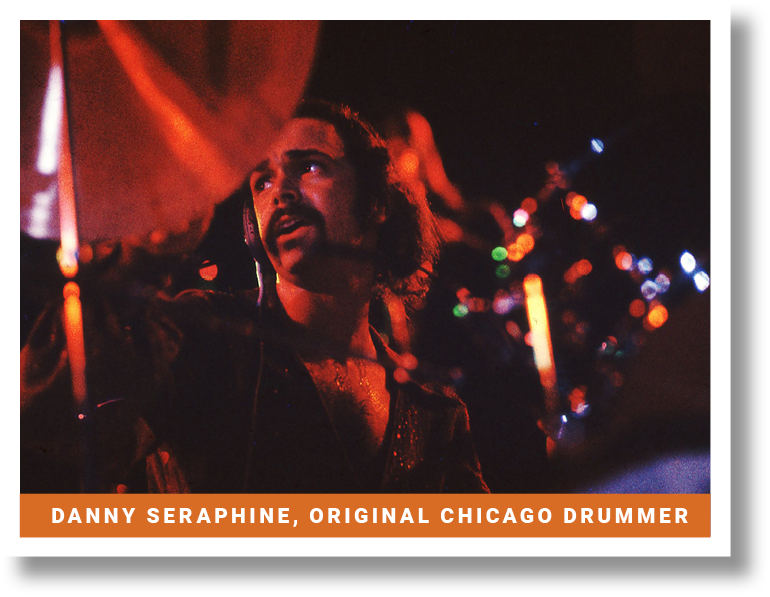 Danny Seraphine, original Chicago drummer