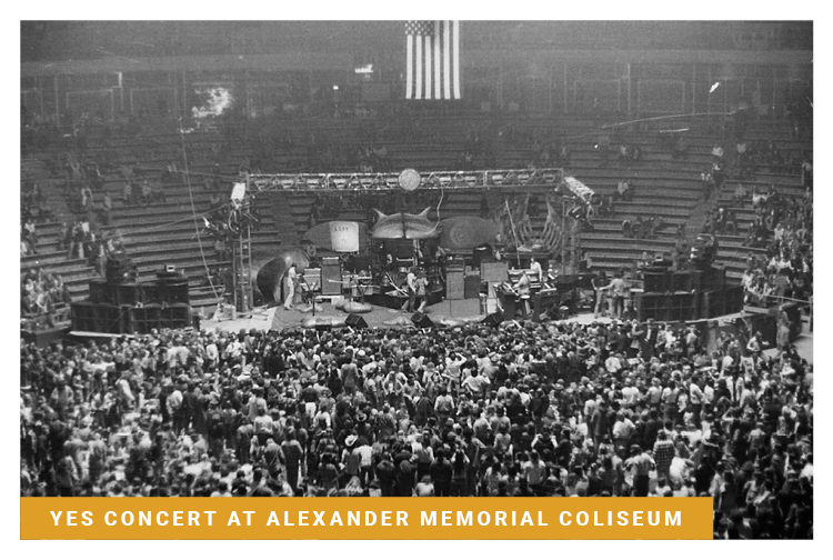 Yes concert at Alexander Coliseum