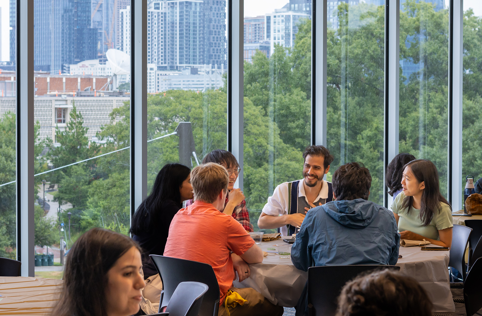 take a prof to lunch - photo by nikki wilbanks