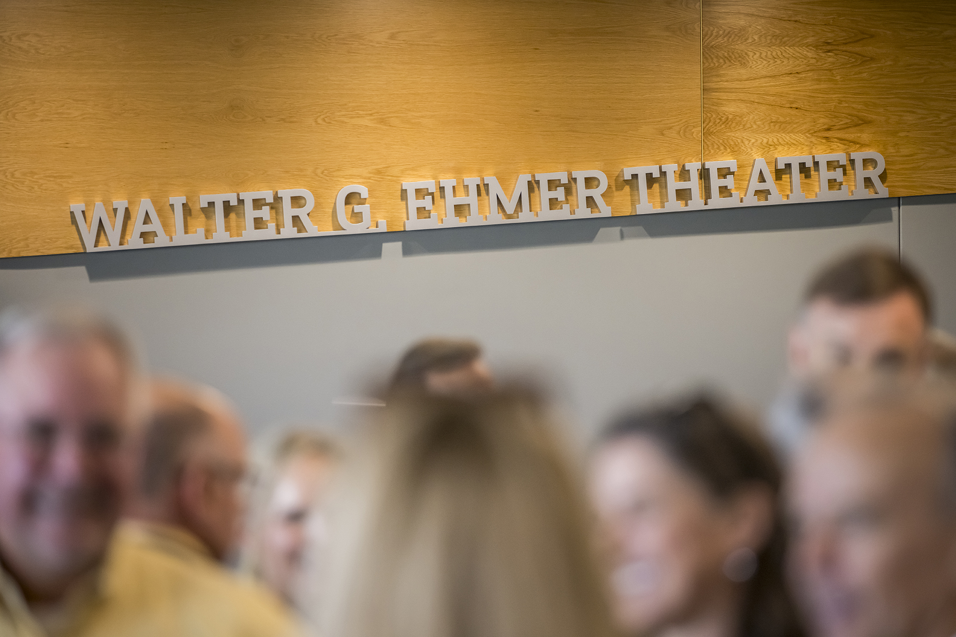 Ehmer Theater Dedication