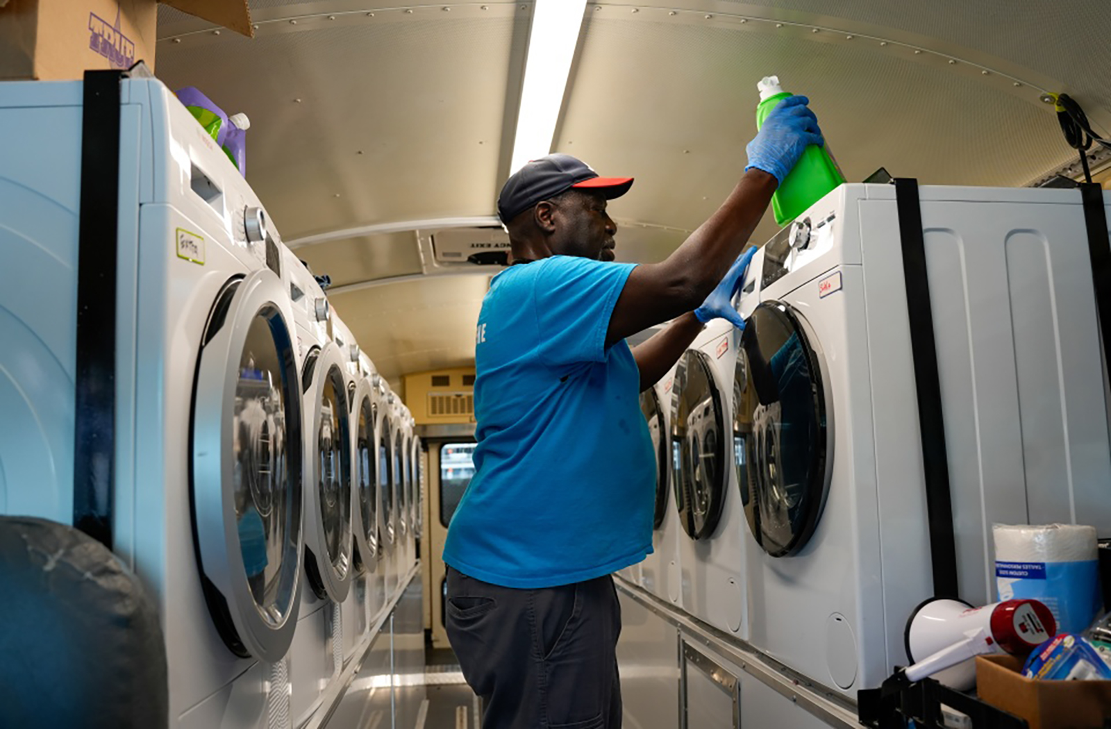 laundry bus