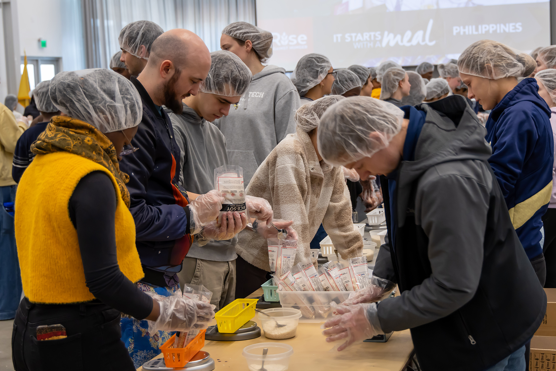 meal packing on mlk day of service