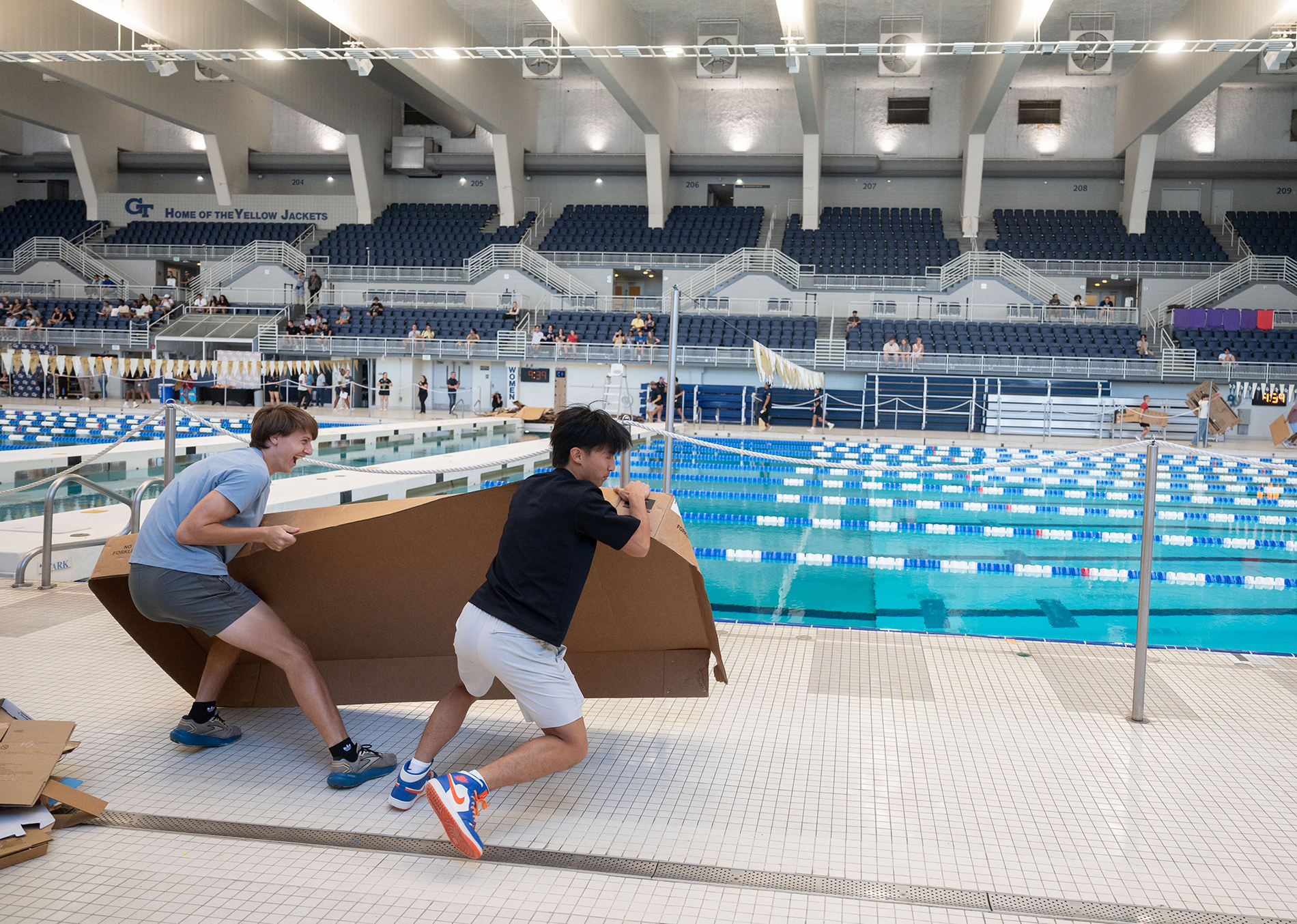 great cardboard boat race