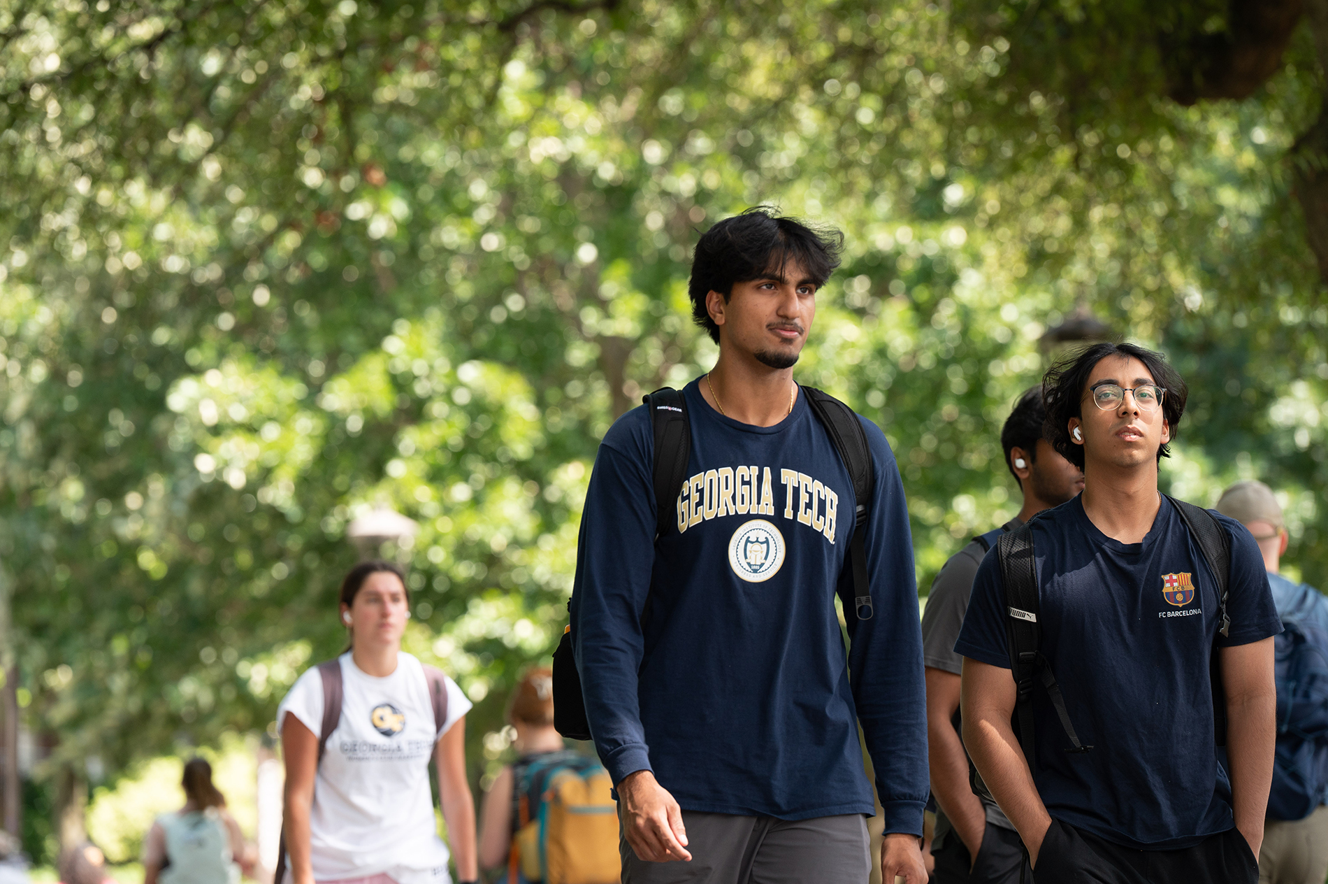 students in August. Photo by Joya Chapman.