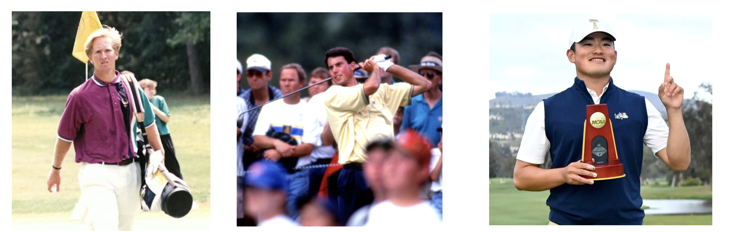 David Duval, Matt Kuchar, and Hiroshi Tai