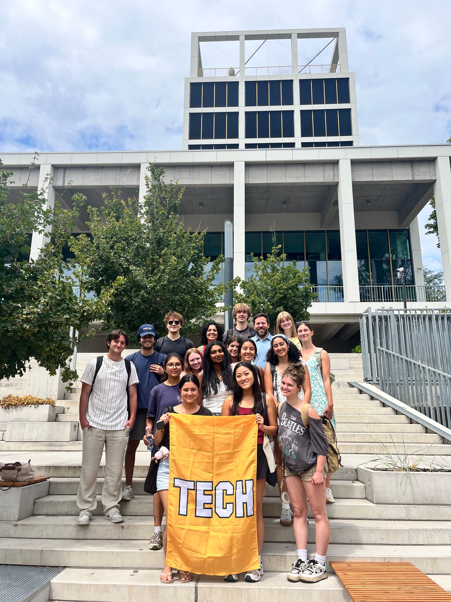 students on ILSI study abroad