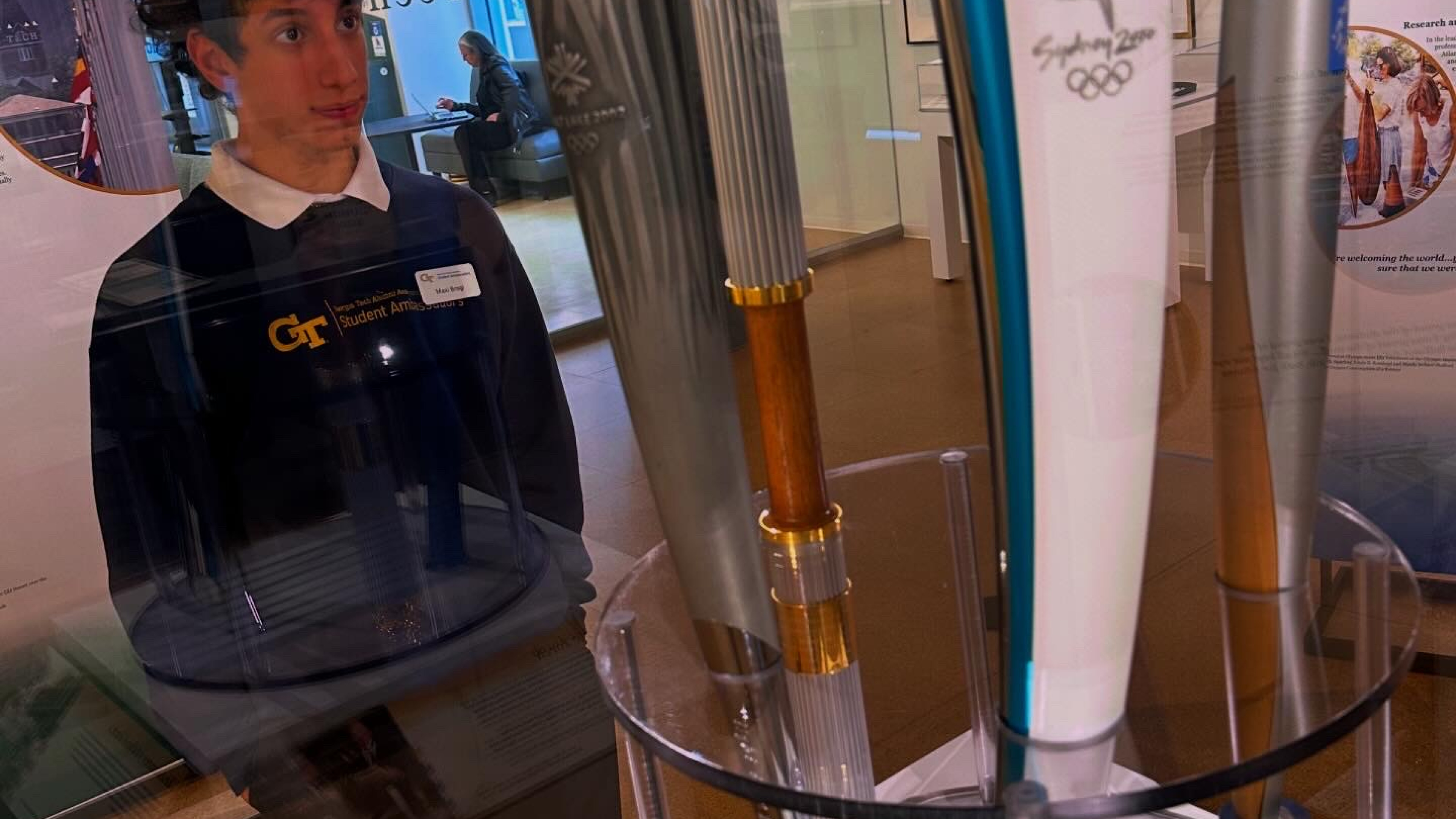 library olympic exhibit