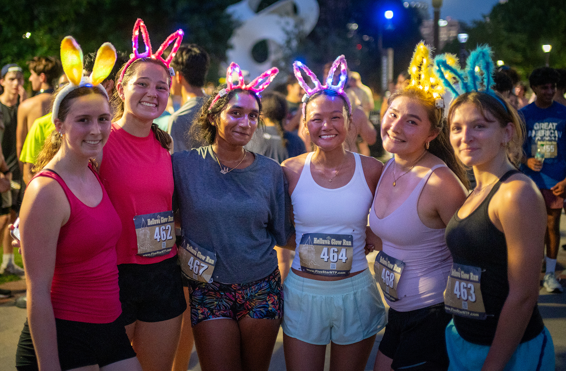 week of welcome glow run