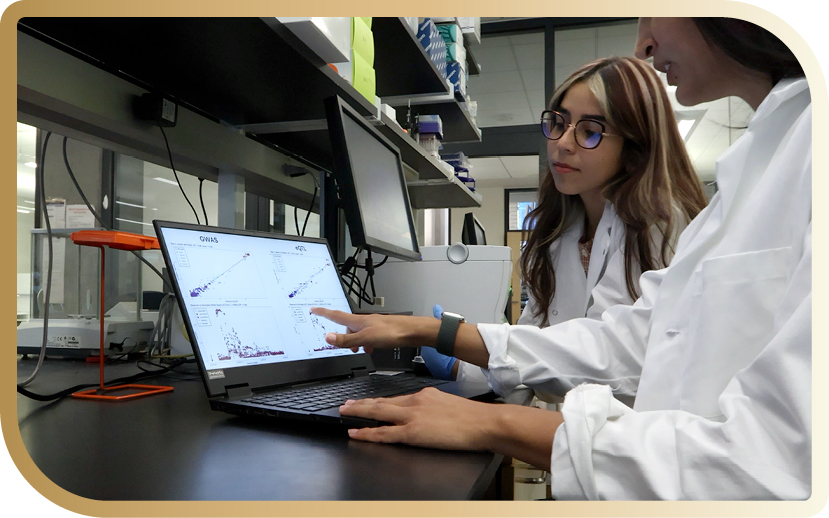 Supercomputer results being used by researchers in the lab