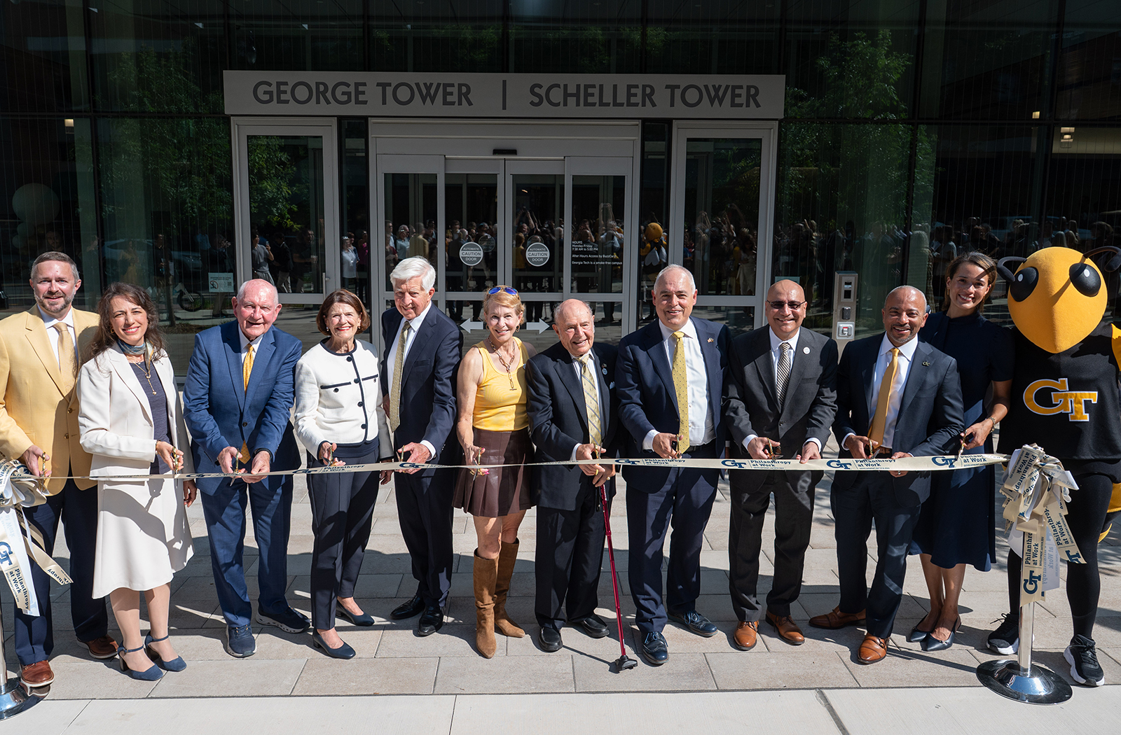george scheller tower opening