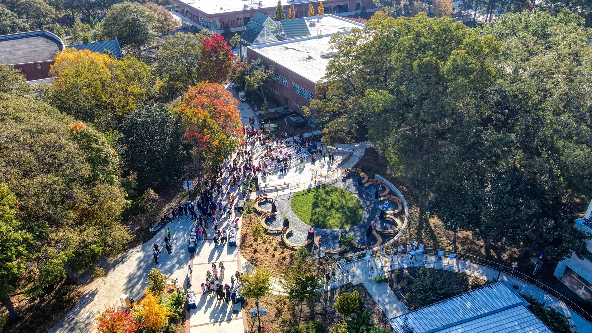 divine nine plaza. Photo courtesy of DesignJones