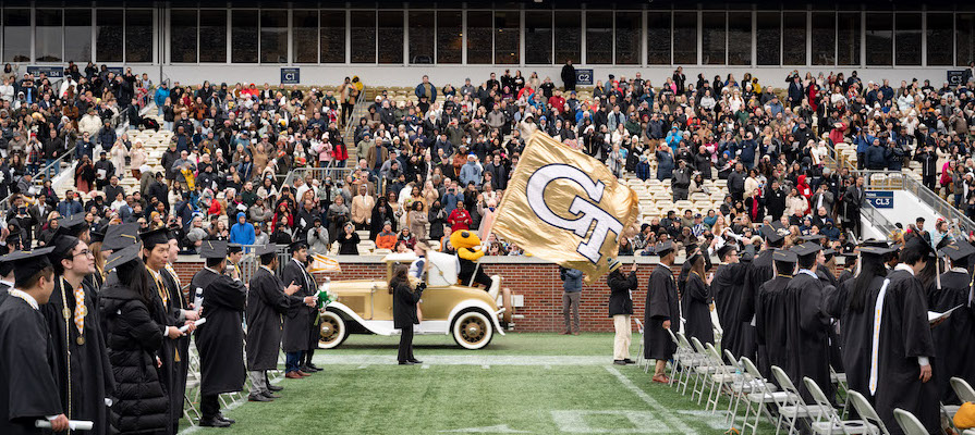 Commencement at Georgia Tech