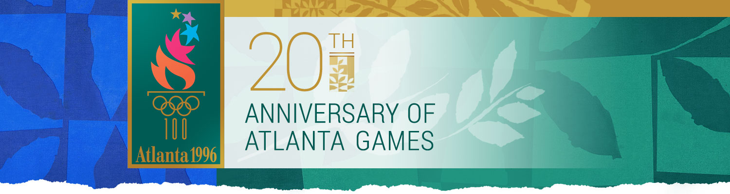 20th anniversary of atlanta olympics