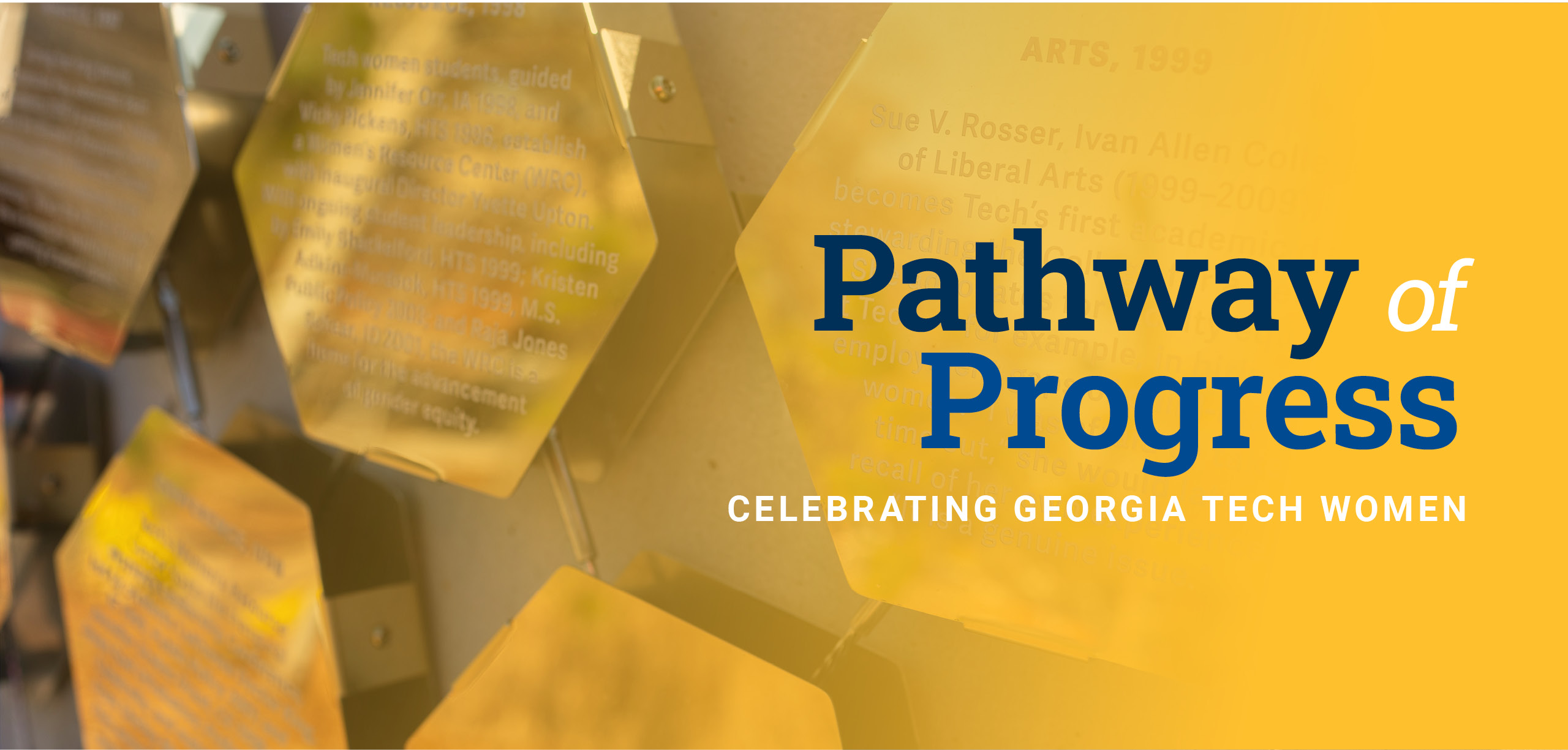 Pathway of Progress: Celebrating Georgia Tech Women