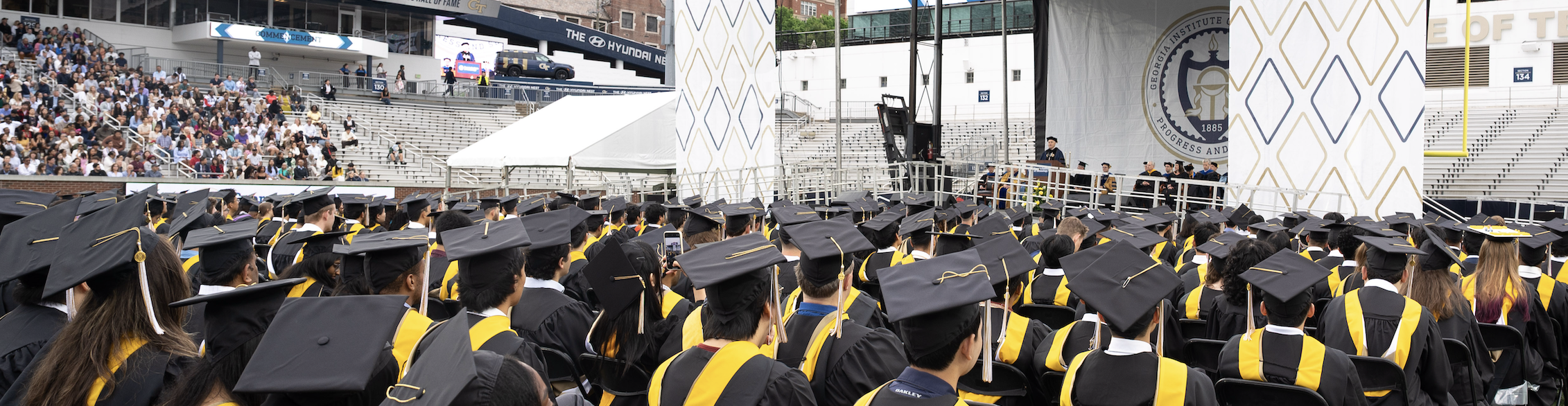 Commencement at Bobby Dodd