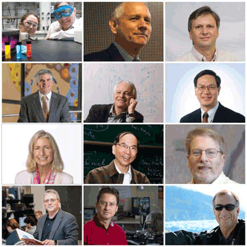 portraits of distinguished professor award winners